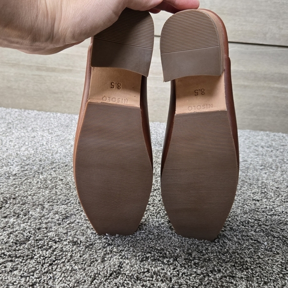 Nisolo All-Day Heeled Mule in Brandy NEW size 8.5 - Picture 10 of 12
